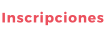 Inscripciones